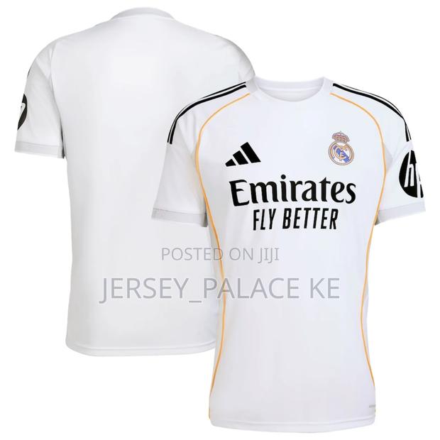 Real Madrid 2025/26 Home Jersey - New Season White Kit - thumbnail 2