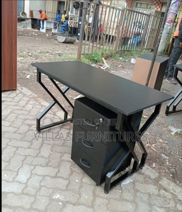 Study Table Metallic and Movable Drawers