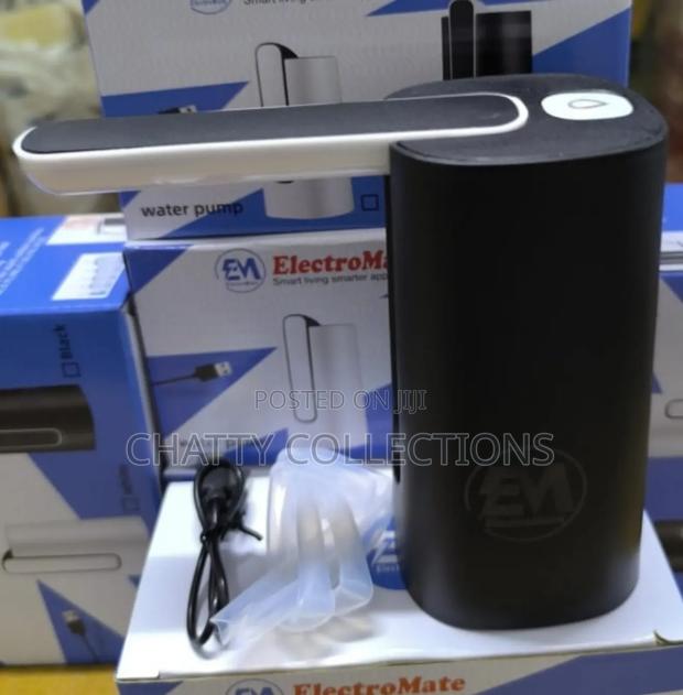 Black Electromate Foldable Rechargeable Water Pump - thumbnail 2