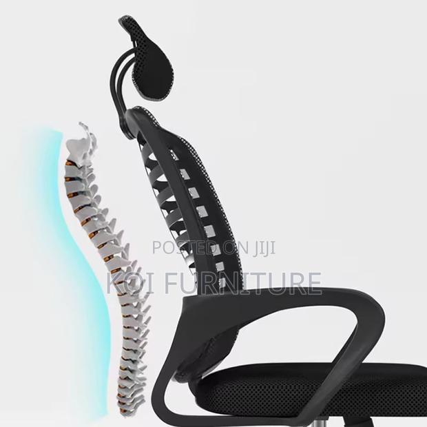 Office Chairs; Fine Headrest Office Headrest Supportive Koi Chairs - thumbnail 5