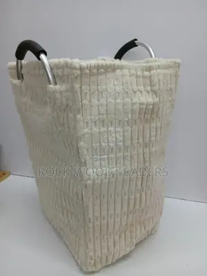 Velvet Laundry Basket