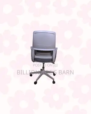 Grey Ergonomic Mesh Office Chair Mid Back Lumbar Support Solution