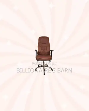 Ergonomic Executive Leather Chair High Back Padded Armrest Adjustable