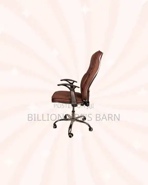 Ergonomic Executive Leather Chair High Back Padded Armrest Adjustable