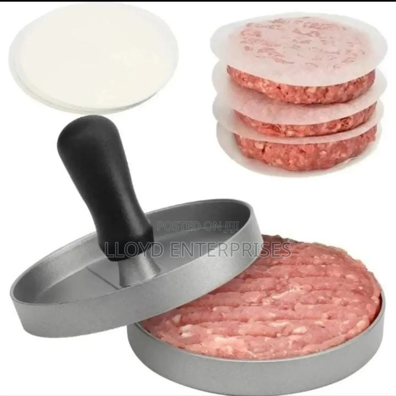 Burger Press Maker- Silver