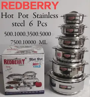Redberry Hot Pot 6 PCS