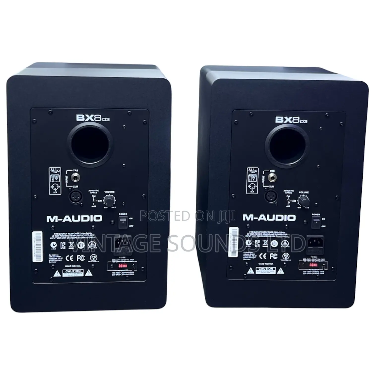 M-Audio Bx8 D3 Studio Monitor Speakers