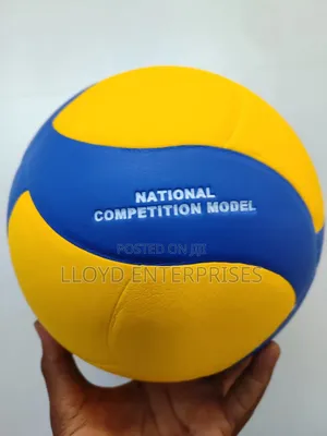 Blue Yellow Mikasa Volleyball
