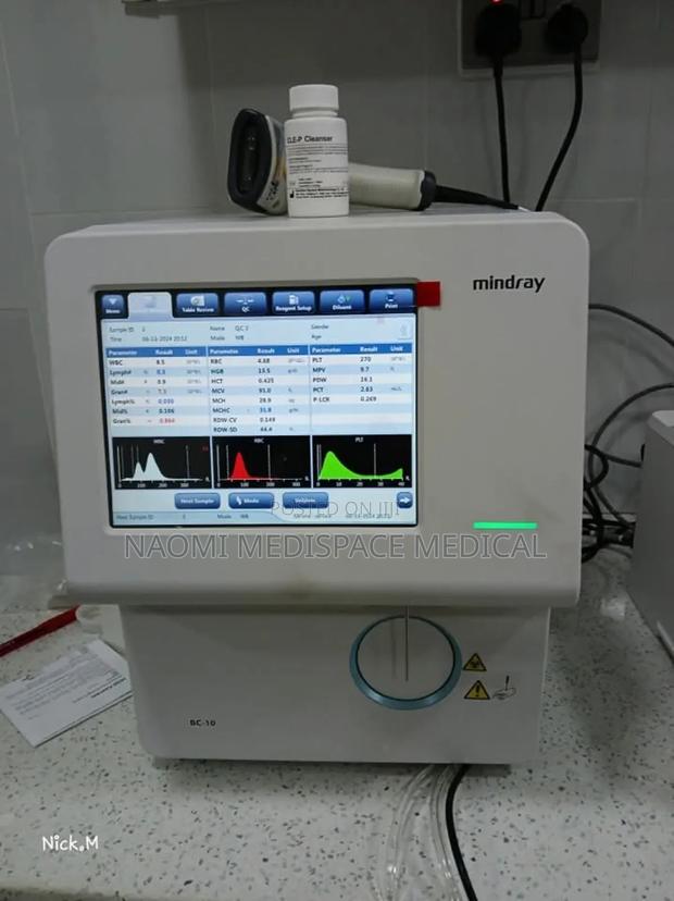 Mindray Bc 10 Hematology Analyzer