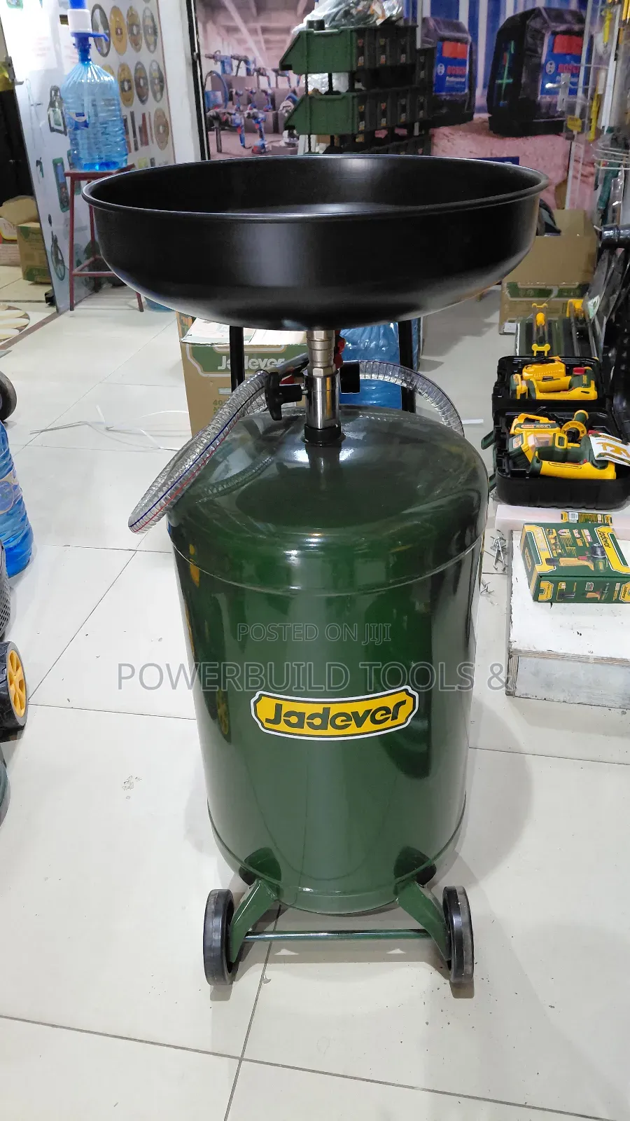 Jadever Portable Oil Drainer 70l