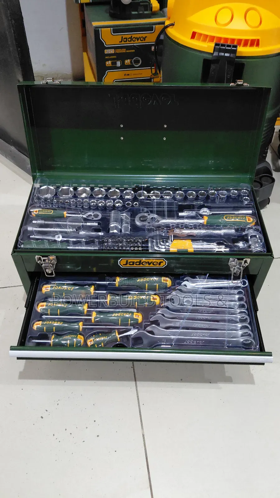 Portable 120pcs Tools Chest Set/Spanner Box