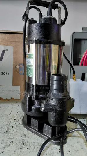 2" 1hp Jadever Sewage/Trash Submersible Pump 750w Heavyduty