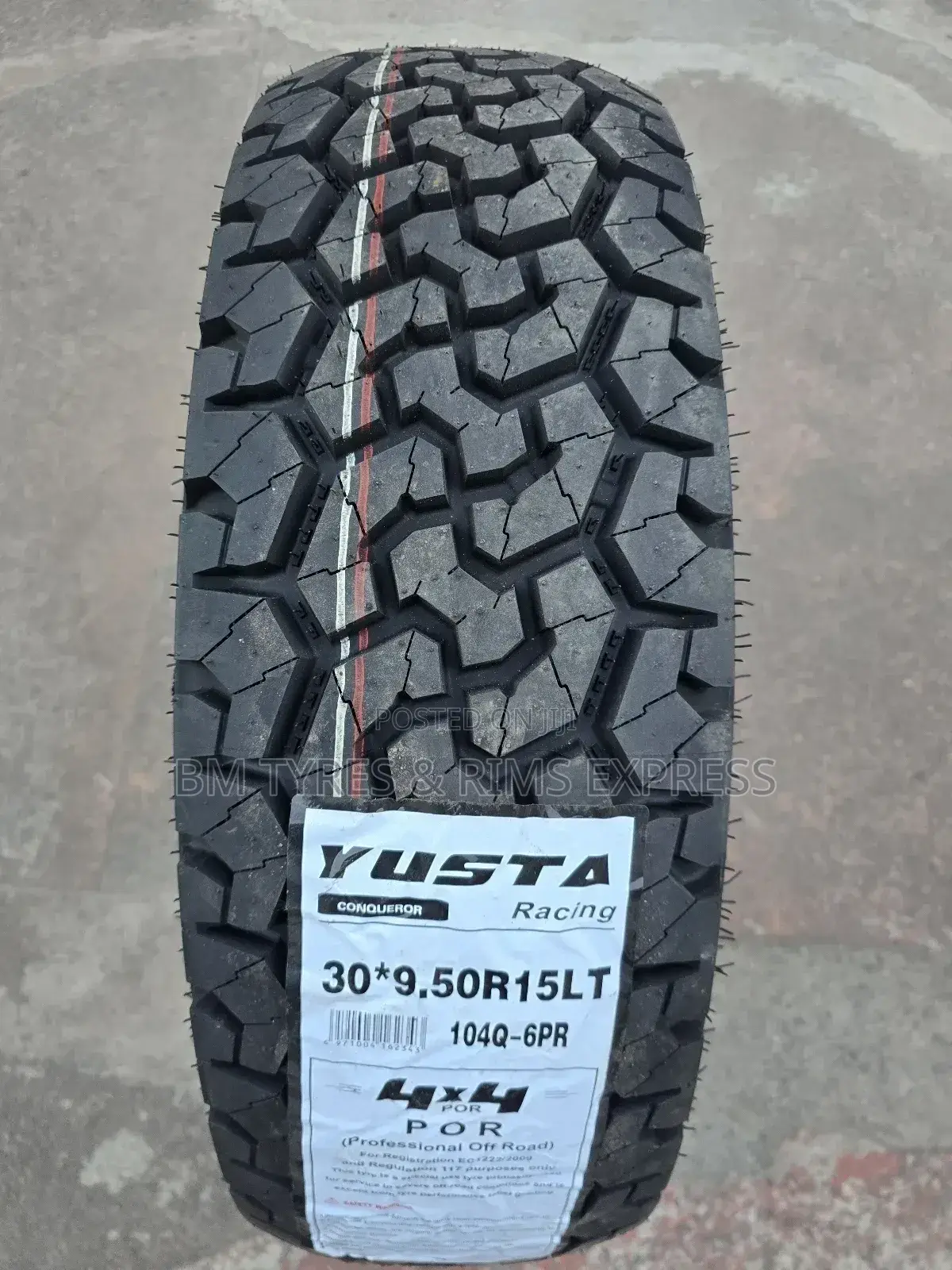 30x9.50r15 Yusta Tyres.