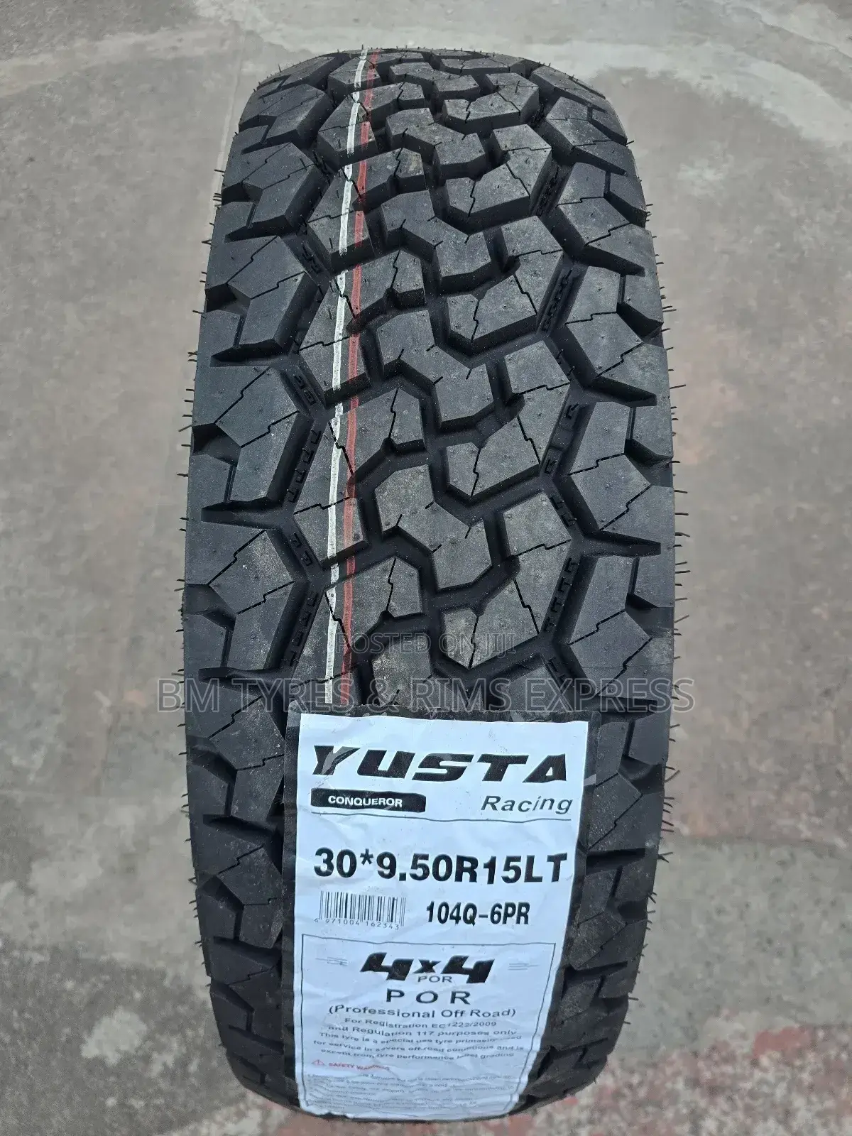 30x9.50r15 Yusta Tyres.