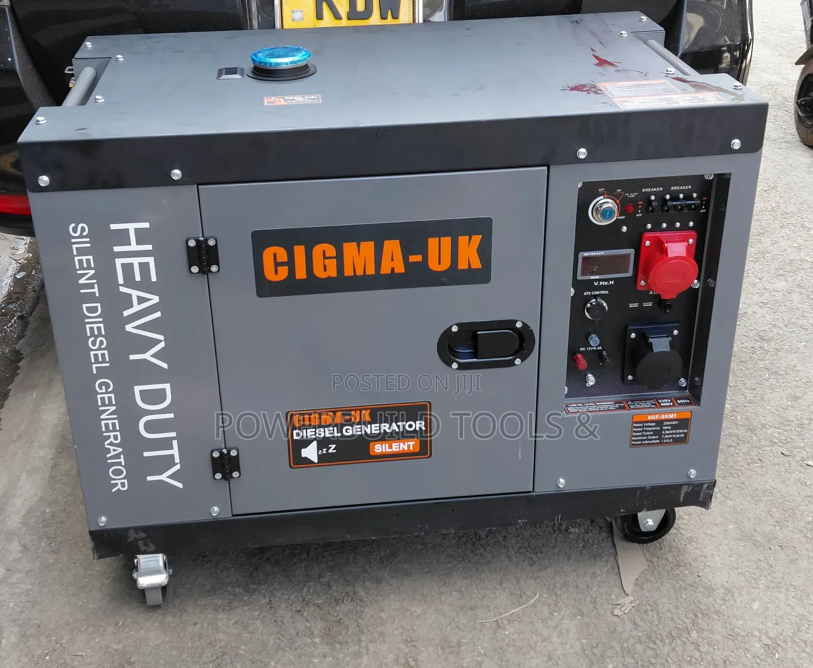 15kva Cigma Uk Three Phase Diesel Generator With Ats
