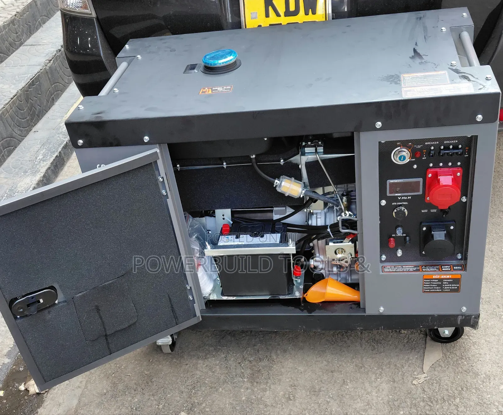 15kva Cigma Uk Three Phase Diesel Generator With Ats