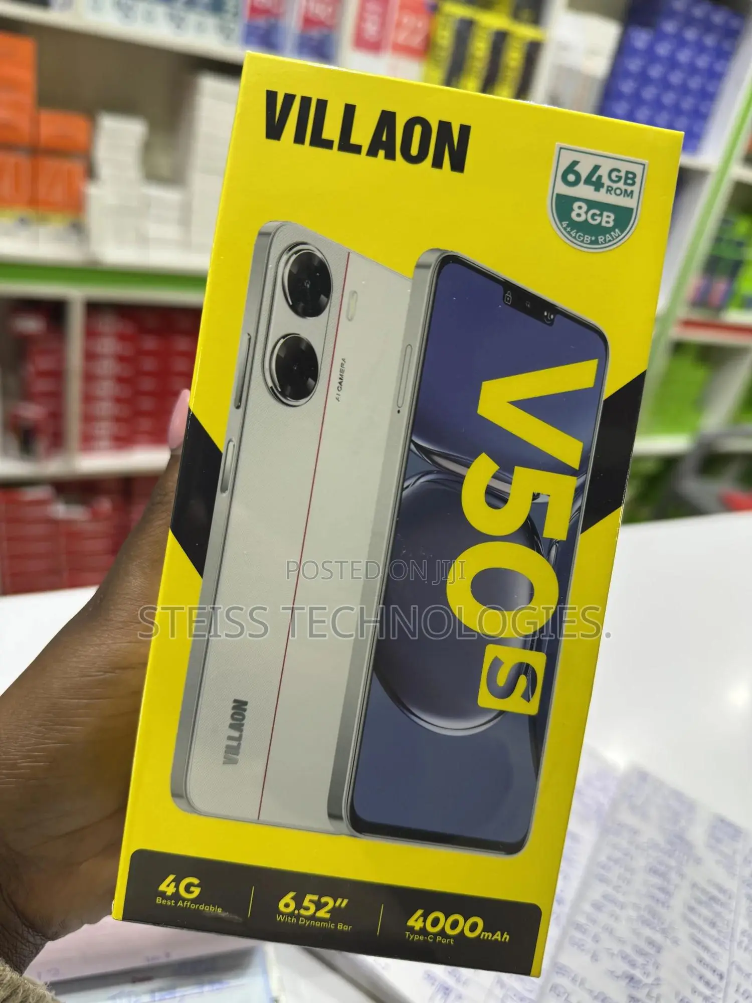 New Villaon V40s 64 GB Black