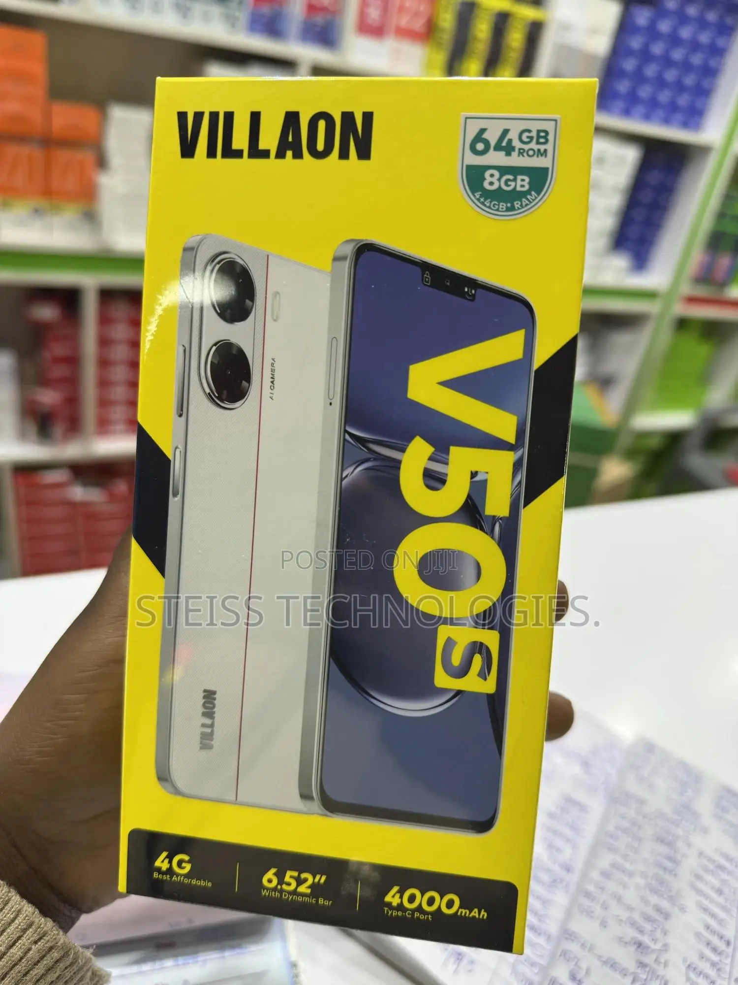 New Villaon V40s 64 GB Black