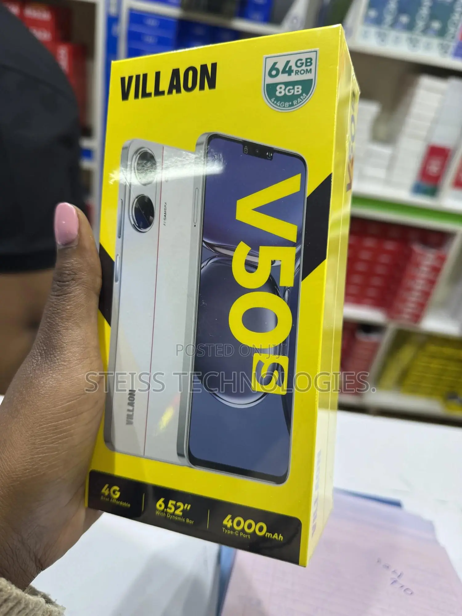 New Villaon V40s 64 GB Black