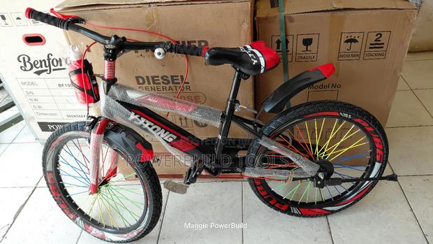 Medium Size 20 Kids Mountain Bike Red/Black