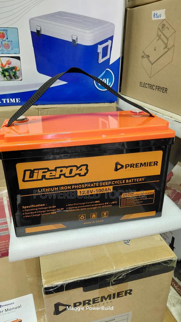 Powerful Premier Lifepo4 100ah 12.8v Lithium Battery