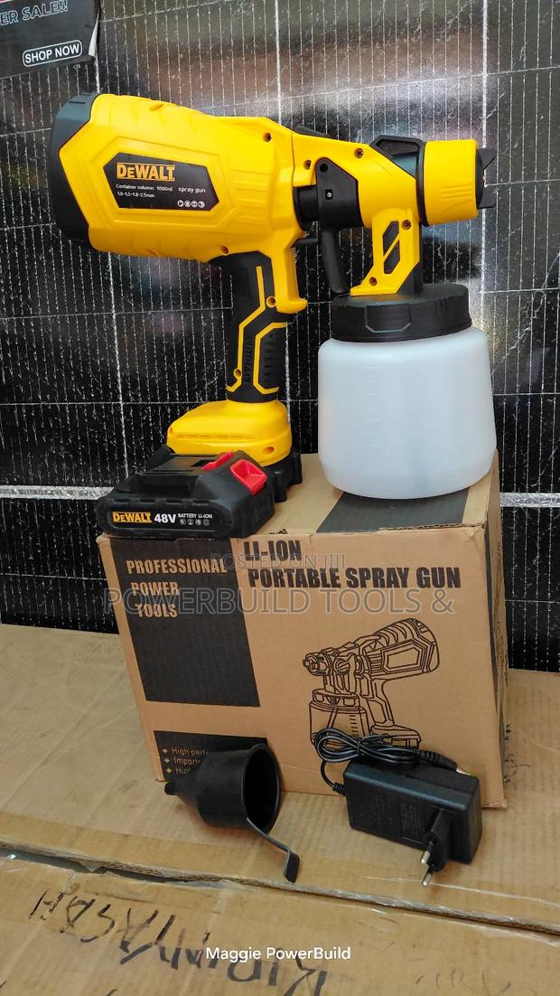 Portable Dewalt Cordless Sprayer Gun
