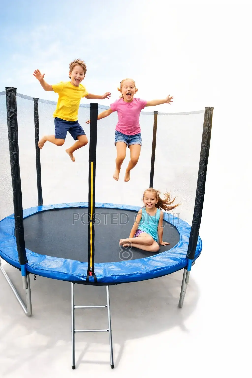 Kids Love It! 8ft Trampoline With Safety Net – Endless Fun