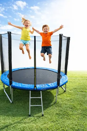 Turn Your Backyard Into a Playground – 8ft Kids Trampoline