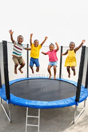 Fun + Fitness Combo – 8ft Kids Trampoline for Active Play