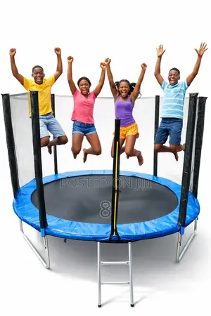 Happy Kids Guaranteed! 8ft Outdoor Trampoline Kenya