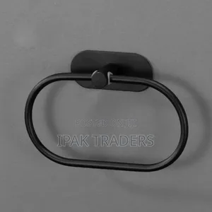  Modern Wall-Mounted Towel Holder 
 Sleek and Stylish Towel Ring