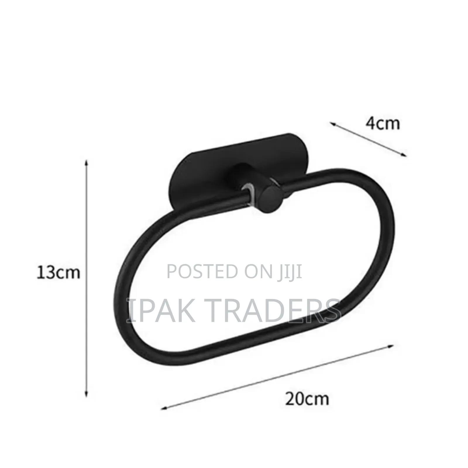  Modern Wall-Mounted Towel Holder 
 Sleek and Stylish Towel Ring