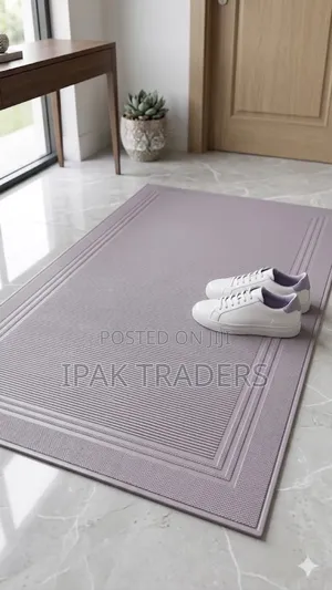 Modern Geometric Entry Mat (50*80) Super Absorbent Surface