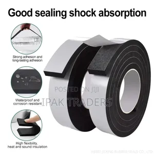 Self-Adhesive Foam Soundproof Tape Effective Sealing