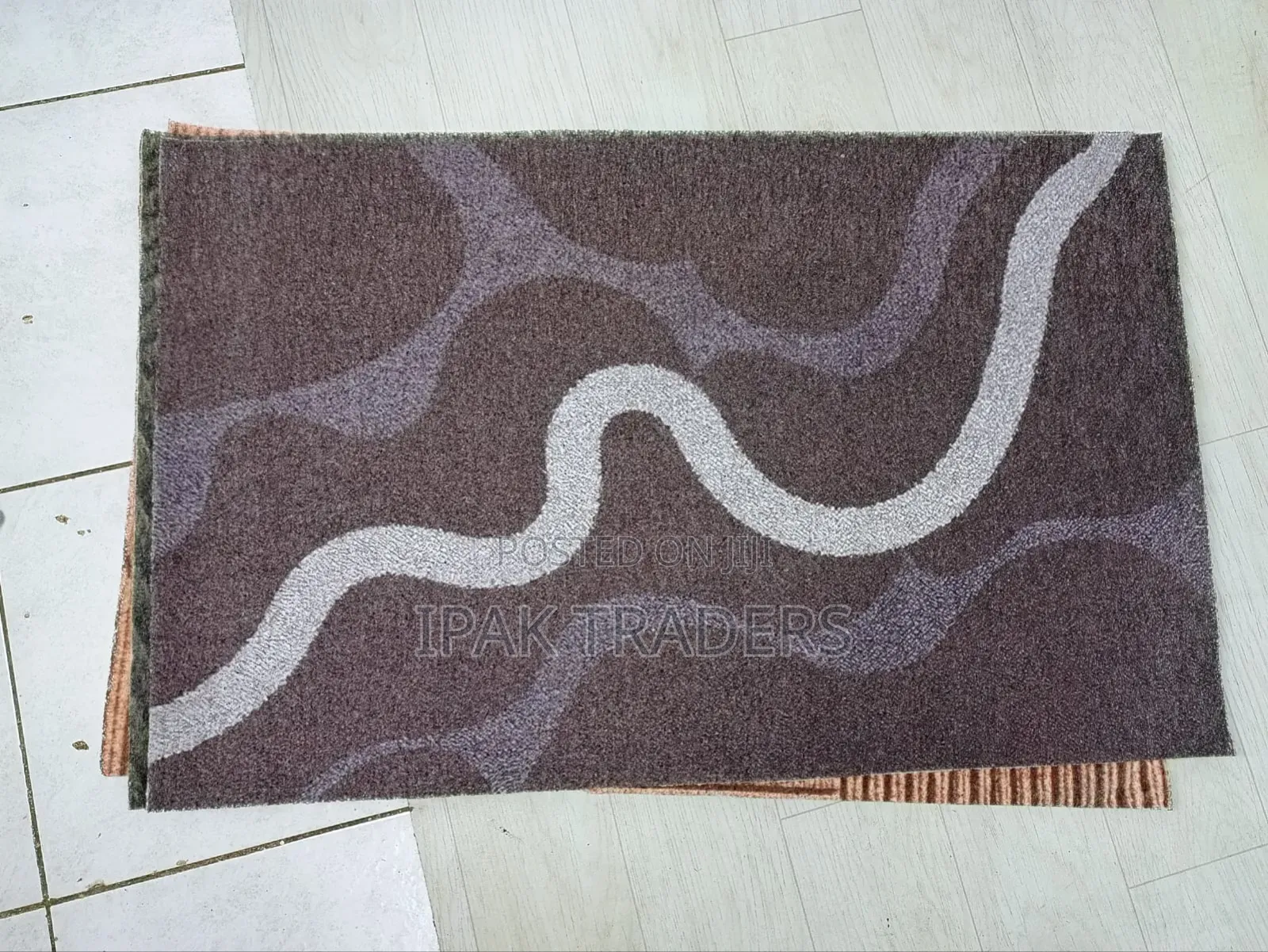 Elegant Swirl Design Entry Mat (50*80)