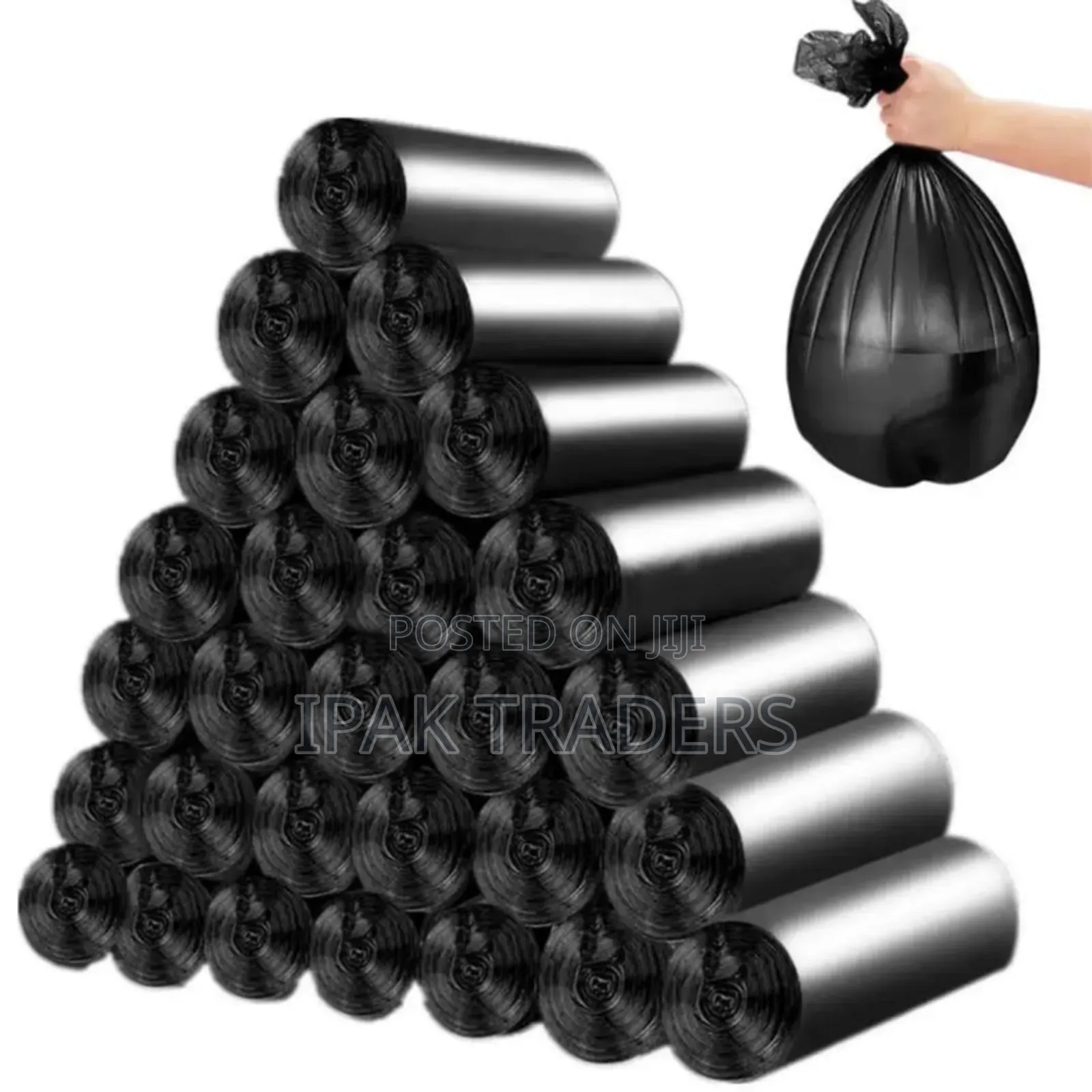 *Restocked* !!
100pcs Black Kitchen Trash Bags
45×50cm