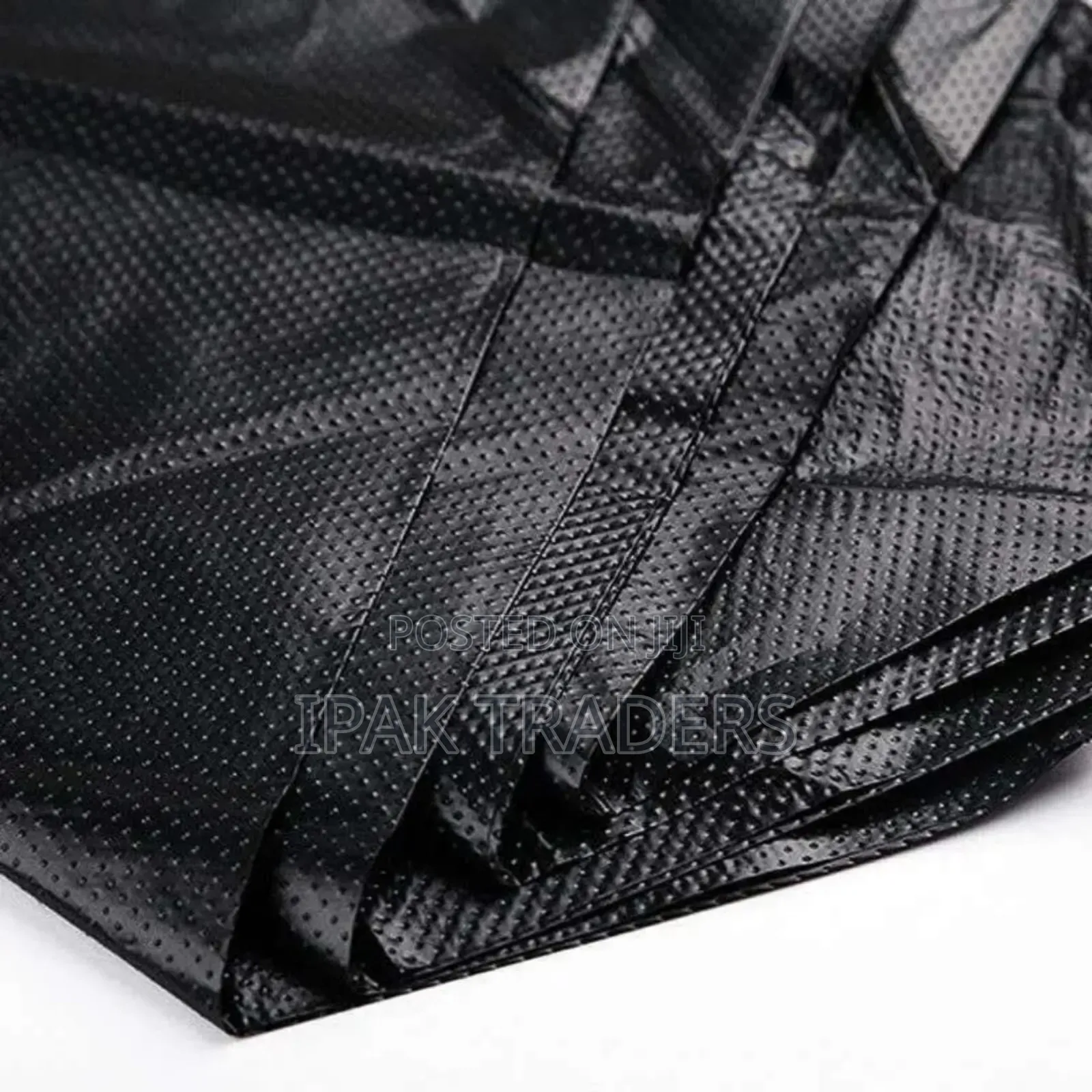 50pcs Large Trash Bags – 100 × 80 Cm
 Strong Tear-Resistant