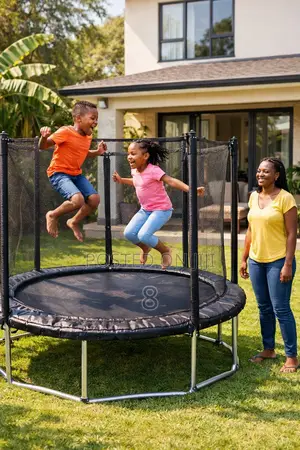 Safe Kids Trampoline With Net