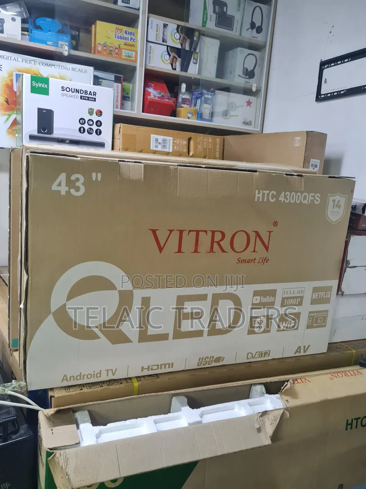 Vitron 43 Inches Qled Tv