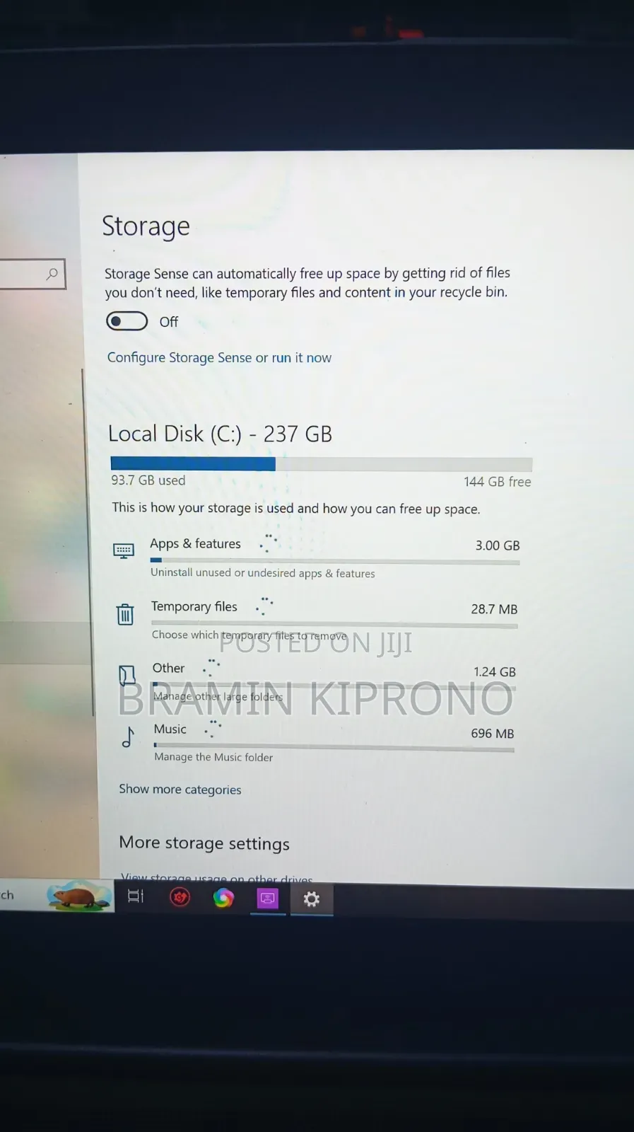 Laptop HP 17-3000 8GB Intel Core i5 SSD 250GB