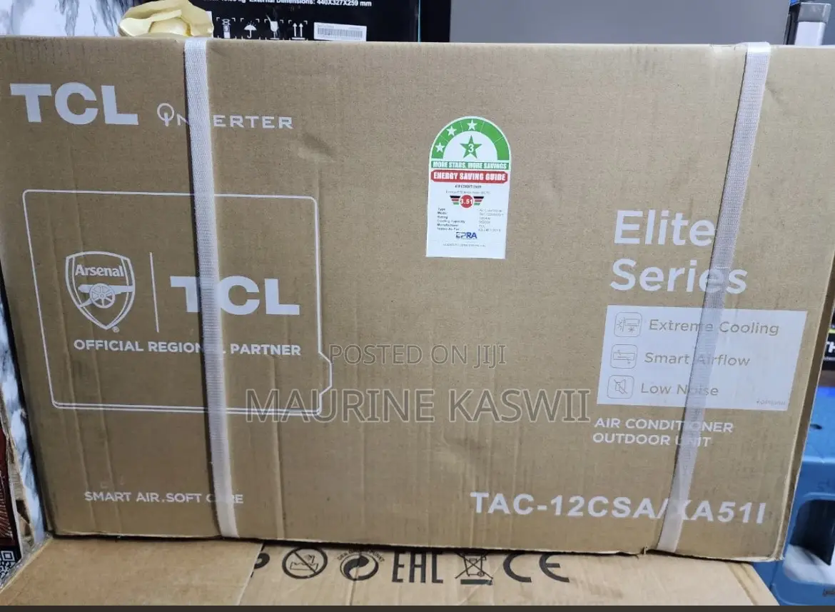 TCL 12000 Btu Inverted Cooling Heating Split