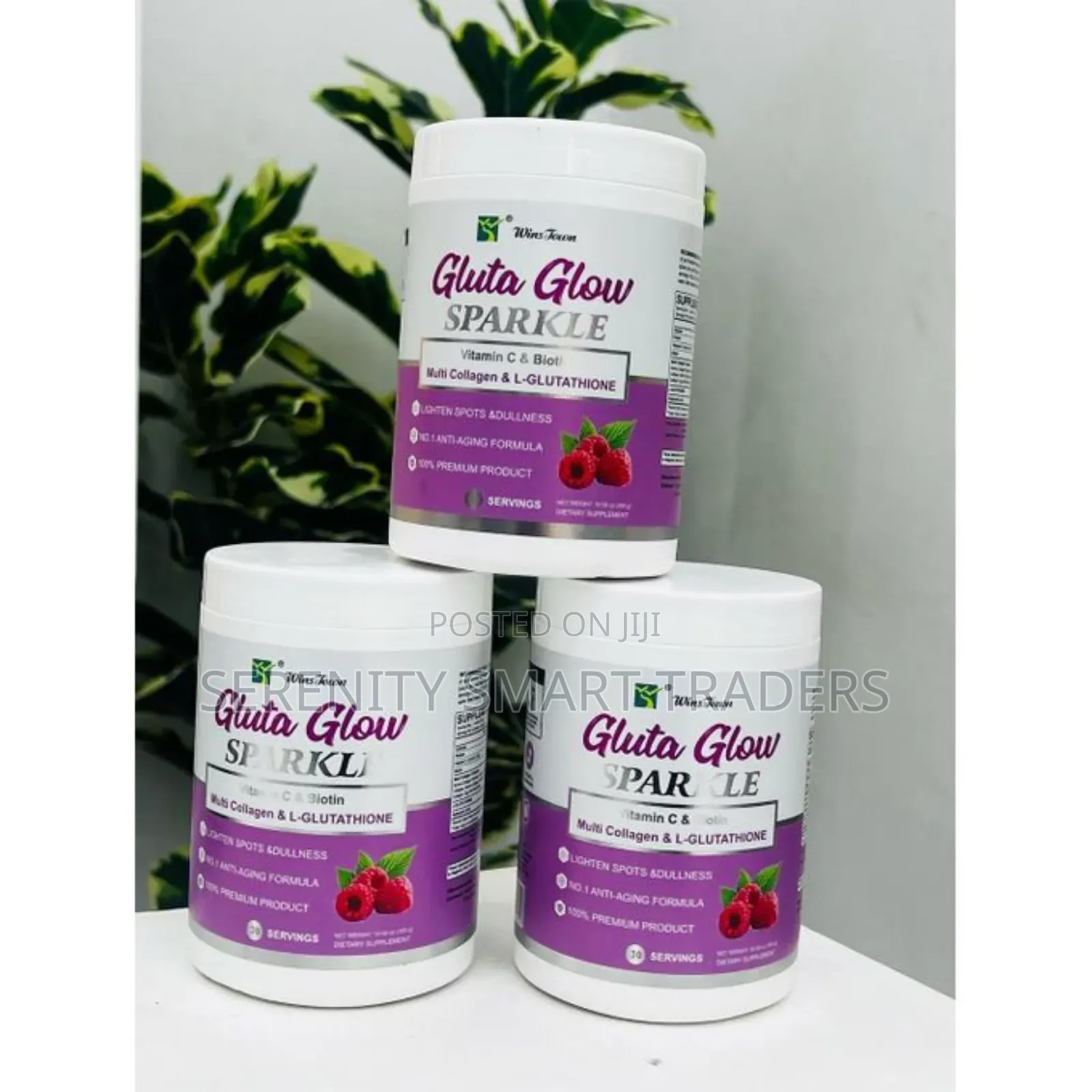 Gluta Glow Sparkle With Vitamin C Biotin Multicollagen and L-Gluta