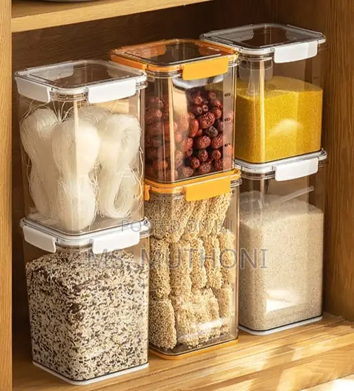 5.3l / 6.5l Large Capacity Airtight Food Storage Containers