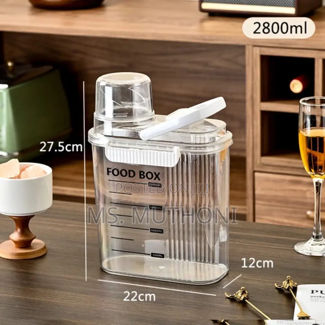 2.8 L Calibrated Cereal Storage Containers