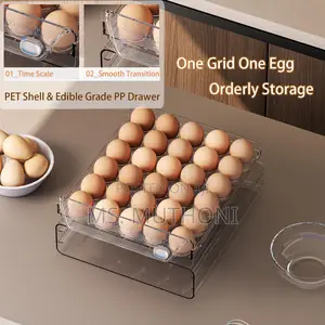 Pull Out 30 Grid Acrylic Egg Storage Tray*