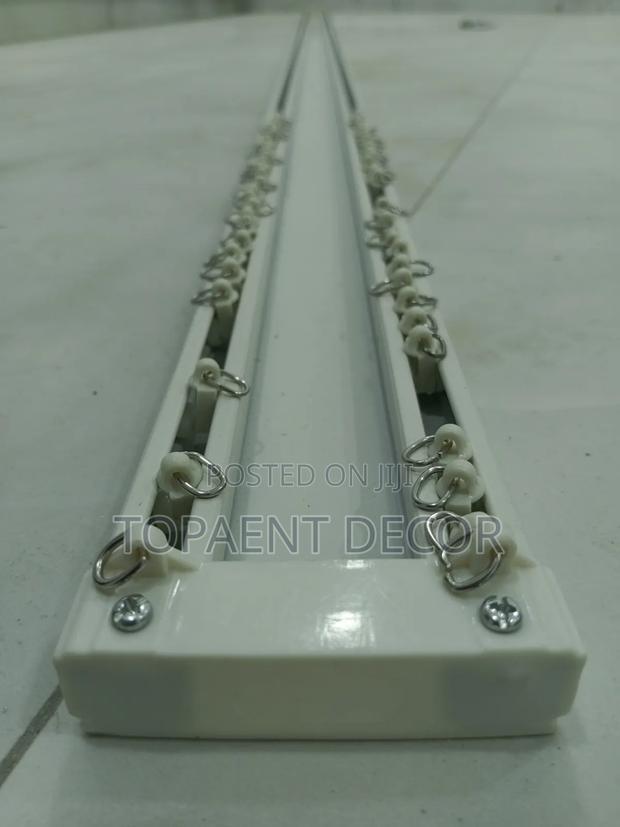 Double , Curtain and Sheer ,Non Bendable Rail