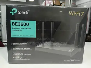 Tp-Link Archer Be220 Be3600 Dual-Band Wi-Fi 7 Router.