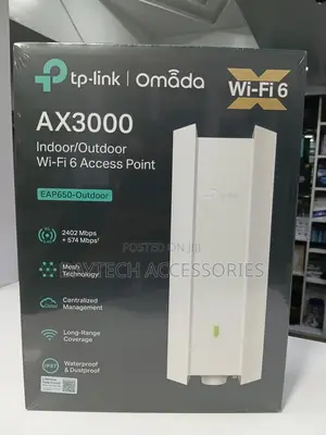 Tplink Eap650 Ax3000 Wi-Fi 6 Dual-Band Outdoor Access Point