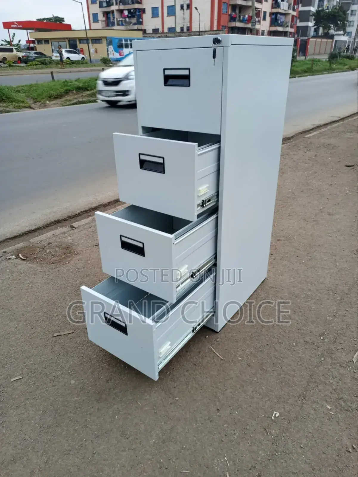 Steel 4 Drawer Cabinet