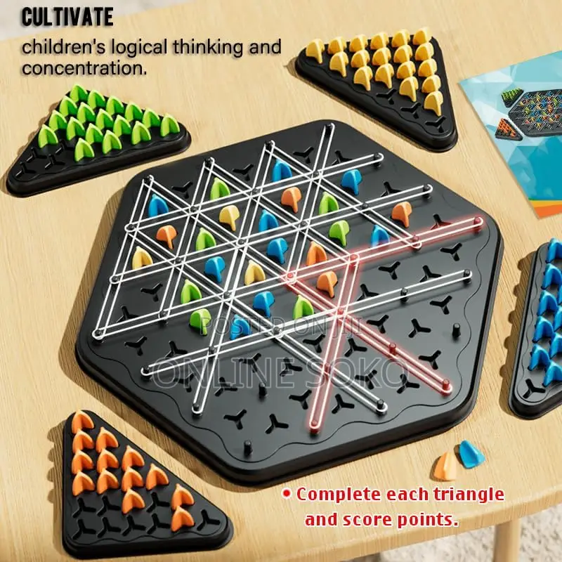 Chain Game Multiplayer Board Strategy Logical Thinking Puzzle Game